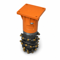 Accessoire de coupe longitudinale hydraulique pour excavatrice, pour le profilage des murs de tunnels et le creusement de fossés