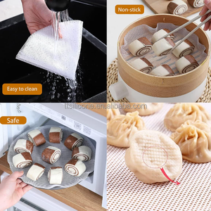 Silicone hấp thảm không dính chịu nhiệt độ cao dehydrator tái sử dụng phụ kiện nhà bếp <span class=keywords><strong>Baking</strong></span> lưới tấm pad mat - Product Image 3