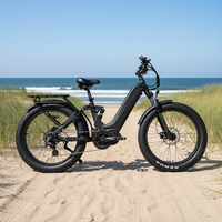 Vélo électrique urbain à moteur central Bafang 1000W avec suspension