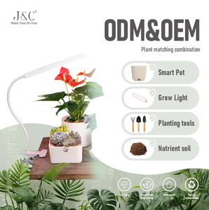 Светодиодная фитолампа J&C Snug с полным спектром, вращающаяся, на прищепке, с изогнутой трубкой, для многоярусных настольных установок, оптом - Product Image 1