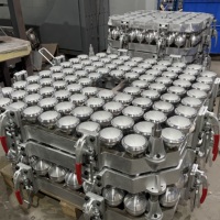 Machine de rotomoulage à carrousel pour la fabrication de balles de pickleball en plastique, prix usine