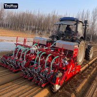 Sembradora Neumática Multihilera de Alta Precisión con Succión de Aire, Máquina Automática para Semillas Pequeñas de Rúcula, Zanahoria y Cebolla en Campos de Cultivo
