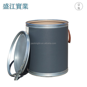 Fût en papier fibre vide de 20 L - Conteneur d'emballage industriel pour stockage en vrac - Product Image 5