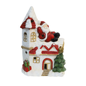 MGO – lumière Led personnalisée pour décoration de noël, artisanat en résine, cadeaux d'aigle, décoration de maisons de Village de noël - Product Image 4