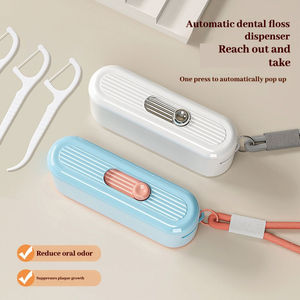 Automatic toothpick <b>box</b> - portable and compact mini toothpick line for <b>removing</b> teeth. Superfine toothpick rod storage <b>box</b>. - Product Image 3