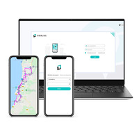 Plate-forme gratuite de style chinois Mini relais GPS Tracker 4G Installation facile Coupe instantanée huile et électricité Carte SIM requise