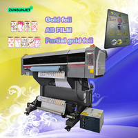 Impresora Uv Dtf A1 24 pulgadas 60cm Tx800 AB película con laminador Puff máquina de impresión por transferencia Dtf impresora Uv A1