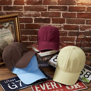Chino personnalisé rétro vintage 6 panneaux en coton lavé à la pierre vierge pour enfant en bas âge garçon casquette de baseball ajustée pour papa pour enfants - Product Image 3