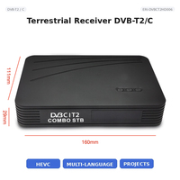 Décodeur DVB-T2 CAS H.265 HEVC avec carte intelligente pour télévision payante, pour opérateur OEM ODM