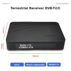 Receptor de TV Digital Terrestre DVB-T2 CAS H.265 HEVC con Tarjeta Inteligente para TV por Cable para Operadores OEM ODM - Product Image 5