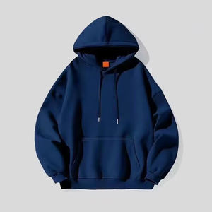 IStapromo Gifts Sweat-shirt à capuche épais marron foncé, style pull-over sport décontracté d'automne, couleur unie, ton terre américain - Product Image 5