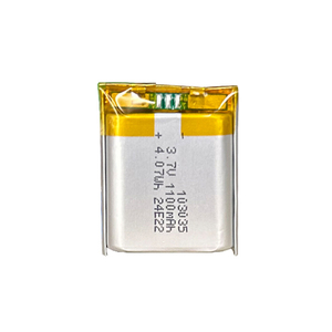 Baterí<span class=keywords><strong>a</strong></span> recargable de polímero de litio de 3,7 V y 1100mAh, Banco de energí<span class=keywords><strong>a</strong></span> Solar 103035 con 2 pines, PH, 2,0mm, bolsa de enchufe, baterías de iones de litio - Product Image 3