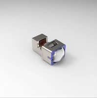 Module de projecteur matriciel bi-xénon LED mini 1,5 pouces 12V 60W |   8000LM |   6000K Universel pour voitures et motos