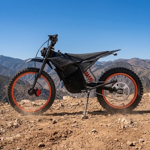 4500W Power Brushless Motor <b>72V</b> 22.5AH Lithium <b>Battery</b> IPX6 Waterproof Children Racing Mini Ebike Dirt Motorcycle 55km/h Speed - Product Image 3