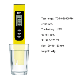 2025 portatile <span class=keywords><strong>TDS</strong></span> Meter grande <span class=keywords><strong>TDS</strong></span> Meter di vendita calda portatile Tester di purezza dell'acqua per un'accurata misurazione <span class=keywords><strong>TDS</strong></span> - Product Image 3