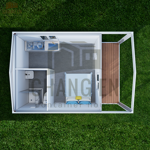 DYCE1 Casa Portátil Moderna de 20 pies con Baño, Casa Prefabricada Diseñada para Hoteles, Villas y Hospitales, Fabricada con Panel Sándwich de Acero - Product Image 5