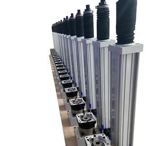 Actionneur pneumatique robuste 900N, actionneur linéaire 12V avec composants d'engrenage moteur, structure de cylindre à piston en alliage d'aluminium - Product Image 1