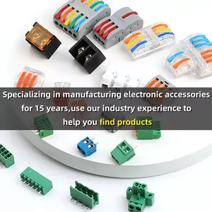 9.5 バリア端子台コネクタ 9.5 2P-12P 9.5mm バリアストリップ端子台コネクタ（カバー付き） - Product Image 6