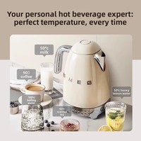Bouilloire électrique KLF04, grande capacité, en acier inoxydable, avec fonction de maintien au chaud, arrêt automatique, filtre anti-calcaire, 1,7 L, 2000 W-2500 W