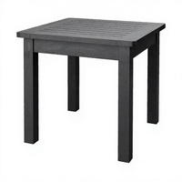 Meubles d'extérieur en HIPS recyclé, chaise Adirondack et table d'appoint