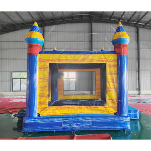 Colorful PVC Material Bouncing House Inflatable Commercial 13X13 Inflatable Castle for Toddler <b>Party</b> <b>Banner</b> Bouncy Castle Large - Product Image 4
