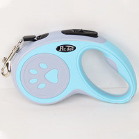 Nouvelle laisse rétractable avec frein à un bouton pour chiens et chats de petite et moyenne taille