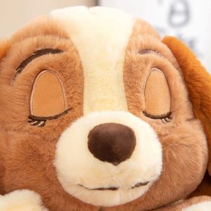 Peluche de Perro de Orejas Grandes, Juguete Suave para Decoración del Hogar, Almohada para Dormir, Regalo para Niños y Niñas, Cachorro de Peluche Marrón - Product Image 4