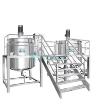 Mélangeur de savon liquide en acier inoxydable Guanyu, machine de fabrication de shampoing et détergent liquide, réservoir mélangeur pour produits chimiques quotidiens et cosmétiques