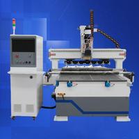 Routeur CNC ATC Industriel - Haute Rigueur, 4 Axes, Précision de Positionnement Double de 0,05 mm, Châssis en Profilé d'Aluminium, Travail du PVC
