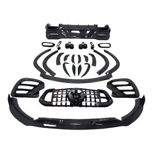 Bodykit en Fiber de carbone de Style B pour <span class=keywords><strong>mercedes</strong></span>-benz <span class=keywords><strong>GLE</strong></span> coupé 63/<span class=keywords><strong>53</strong></span> <span class=keywords><strong>2021</strong></span> + nouveau pare-chocs avant arrière lèvre jupes latérales couverture de rétroviseur - Product Image 2