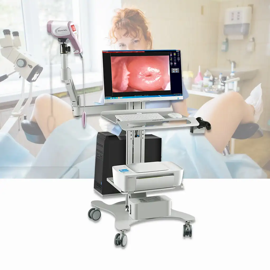 Ядро KN-2200IH CE Full HD Цифровая видеокамера кольпоскоп гинекологический кольпоскоп вагинальные камера для влагалища экзамен