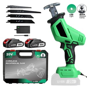 20V Cordless Reciprocal <b>Saw</b> Industrial Grade DIY Tool for Metal Wood PVC & Plastic-EU Local Warehouse CRS-20A-2 Cordless Recipro - Product Image 1