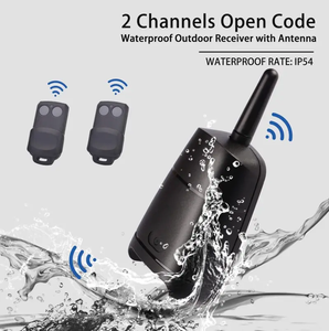 YE894WTR ユニバーサル防水 2 CH WIFI + RF 433M レシーバー スマートライフ & TUYA アプリ Alexa 音声制御電気スイッチ信号 - Product Image 2