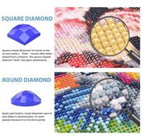 Kit Lukisan Berlian Putri untuk Anak-Anak - Seni Kerajinan DIY 5D dengan Rhinestone Berkilau, Hadiah Menyenangkan & Mudah untuk Anak Perempuan