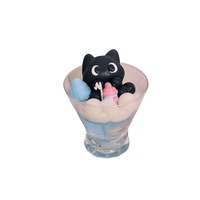 Bougie parfumée mignonne en forme de chat |   Marque privée disponible |   Bougie artisanale en cire de soja pour boutiques de cadeaux et commerces de détail
