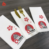 Serviettes en papier ho-chic de haute qualité, Logo personnalisé, à poche, Serviettes de table, papier, mouchoirs imprimés