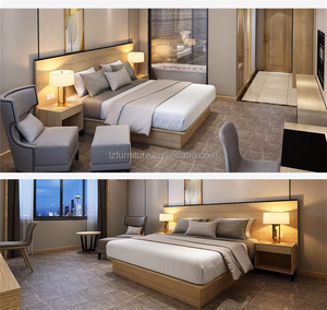 Juego de Muebles de Dormitorio de Hotel de Lujo Moderno Directo de Fábrica, Juego de Muebles de Habitación de Hotel Personalizados en Venta - Product Image 5