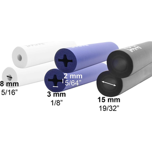 Tubes en mousse (lot de 6), tube en mousse personnalisé pour couverts et ustensiles PEPE P40017 - Product Image 1