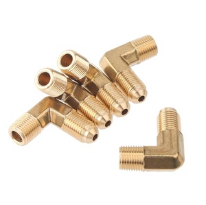 ข้อต่อท่อทองเหลืองชุบสังกะสีสำหรับเครื่องจักรกลอุตสาหกรรม - Product Image 3