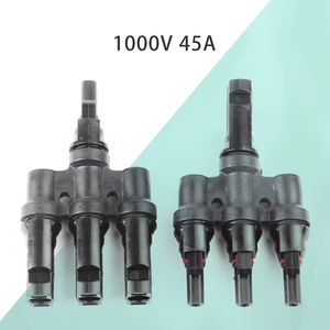 Haute qualité pour <span class=keywords><strong>MC4</strong></span> système de connexion d'extension de panneau solaire étanche mâle femelle câble connecteur prise cuivre Contact solaire PV - Product Image 2