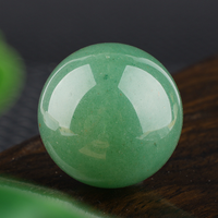 Boule de massage en cristal naturel de 25 mm, sphère de pierre précieuse polie, pierre de guérison pour massage des mains, vente en gros