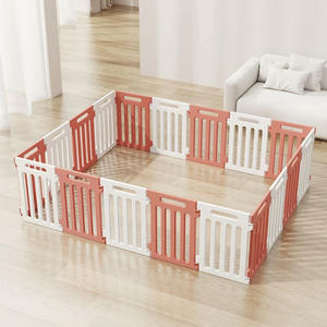 Kapalı katlanabilir küçük hayvan oyun parkı kalınlaşmış plastik izolasyon çit ayrılabilir evcil hayvan kafesi küçük hayvanlar köpekler kediler tavşanlar için - Product Image 2