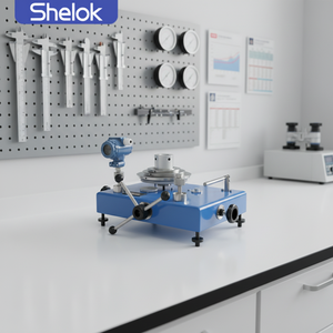 Shelok YJ Serisi Tungsten Karbür Pistonlu Basınç Göstergesi Dijital Pistonlu Basınç Göstergesi Ölü Ağırlık <span class=keywords><strong>Test</strong></span> Cihazı Basınç Kalibrasyon Cihazı - Product Image 1