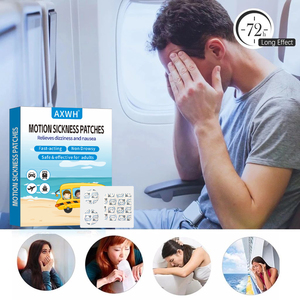 18 Parches Herbales Anti-Náuseas, Efecto Rápido, Parches para el Mareo por Movimiento - Product Image 1