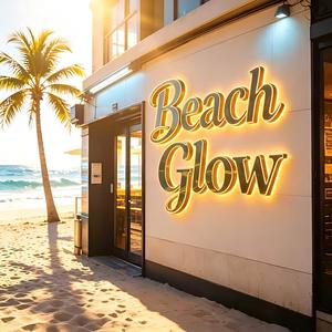 Letrero Luminoso con Nombre en 3D, Letrero Retroiluminado LED, Logotipo Acrílico Dorado, Acero Inoxidable, Decoración Interior, Fácil Instalación, en Oferta - Product Image 3