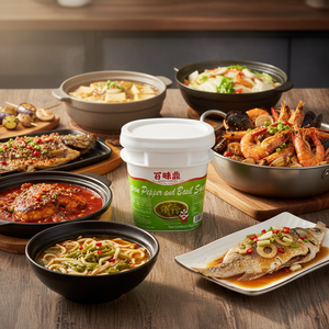 ซอสปรุงรสแท้ รสพริกเขียวและเมล็ดเพริลลา สำหรับย่างปลา หม้อไฟ ร้านอาหาร บริการจัดเลี้ยง อาหารสำเร็จรูป บรรจุถุงใหญ่ - Product Image 5