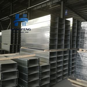 ถาดเดินสายไฟเหล็กก้นทึบสำหรับรองรับการเดินสายไฟในงานก่อสร้างอุตสาหกรรมถาดใส่สายไฟทุกขนาด - Product Image 2