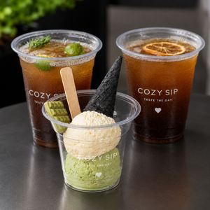 Vasos de Plástico PET Transparentes Personalizados al por Mayor para Té Helado, Café, Jugo, Postre, Sundae, Café, Panadería, Restaurante, Comida para Llevar - Product Image 5