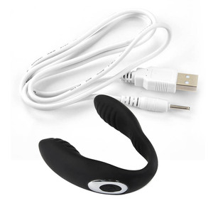 Vibromasseur en forme de U et <span class=keywords><strong>double</strong></span> moteur de haute qualité en forme de C pour hommes et femmes Sextoy portable - Product Image 5