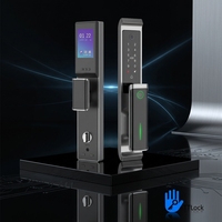 Cerradura Inteligente para Puerta, Totalmente Automática, con Reconocimiento Facial 3D, Almacenamiento en Tarjeta de Memoria, Aplicación TTLOCK, para Puerta de Aluminio, Hotel, Apartamento